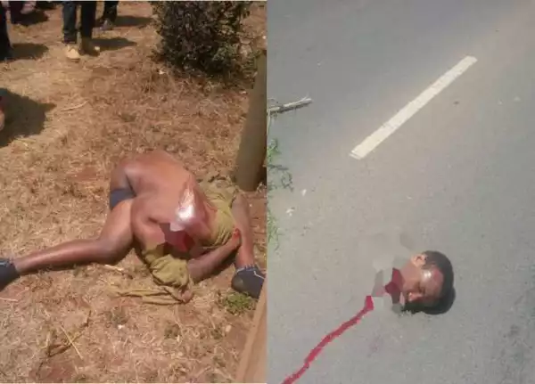 Horror! Man’s Head Chopped Off in Horrific Road Accident 